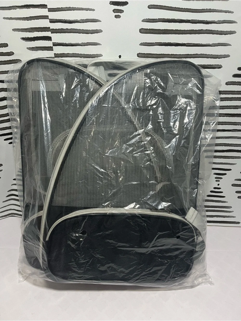 Texsens Innovative Traveler Bubble Backpack Pet Carriers for Cats and Dogs (Blac